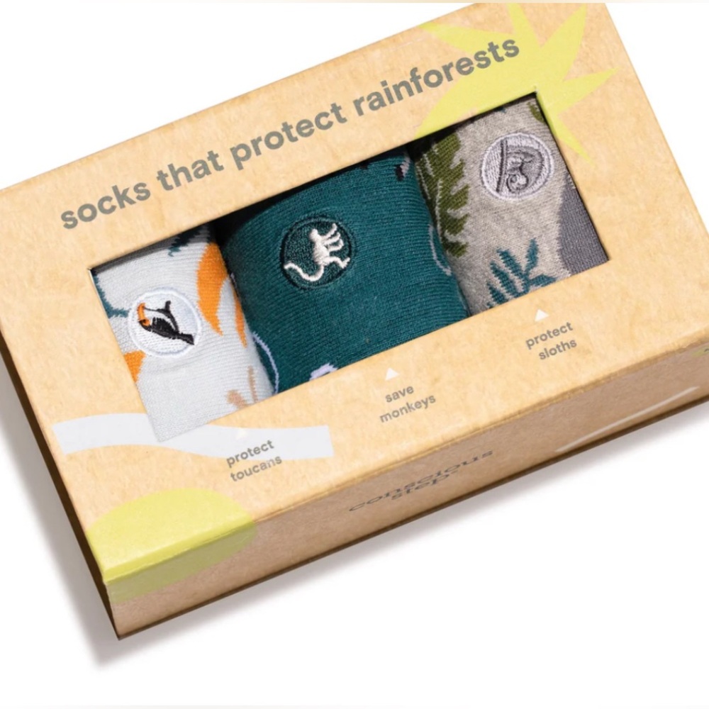 SOCKS THAT PROTECT THE RAINFOREST